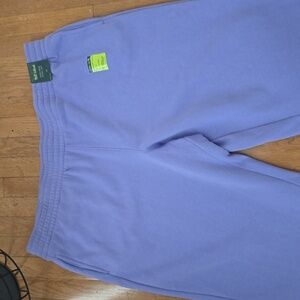 TEK GEAR BRAND WOMEN'S PLUS SIZE ULTRA SOFT PURPLE FLEECE JOGGERS PANTS SIZE 3X